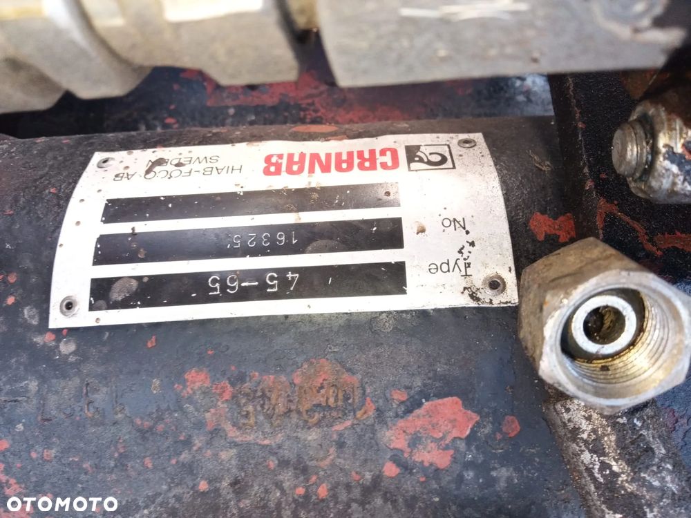 HDS CRANAB 45 do drewna drzewa lasu przyczepy dźwig żuraw - 5