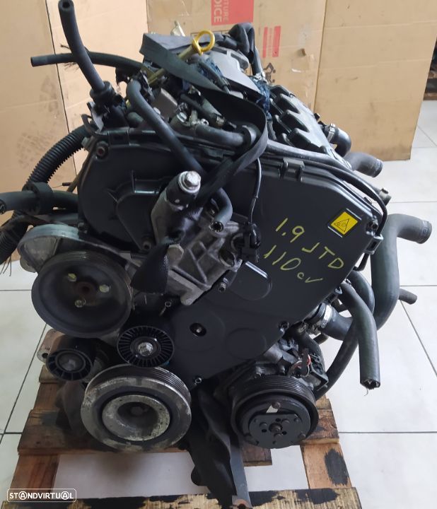 Motor Fiat multipla 1.9 JTD 110cv 186A6 caixa velocidades - 3