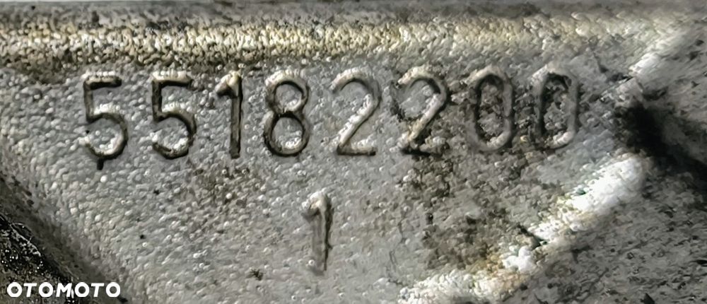ALFA ROMEO 159 05-11r  ŁAPA WSPORNIK PÓŁOSI 55182200 - 2