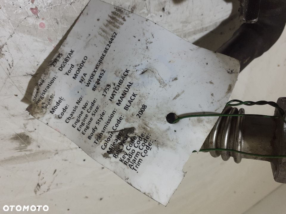 CHŁODNICZKA SPALIN FORD TRANSIT JUMPER BOXER 2.2 HDI 6C1Q9F464AD ORYGINAŁ WYSYŁKA! - 3