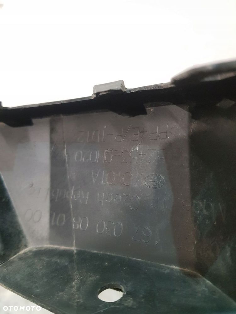 dokładka ślizg zderzaka tył 52453-0h020 toyota aygo x 22- - 12
