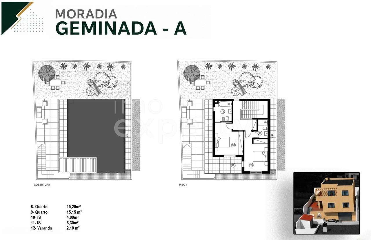 Moradia T3 A em construção no Caniço, Madeira - Grande imagem: 5/8