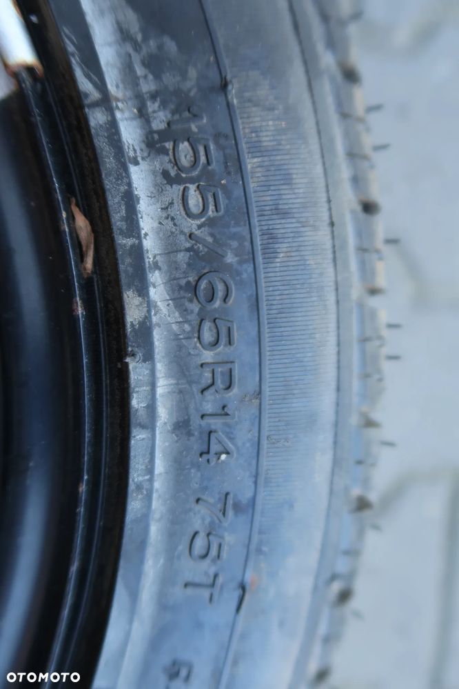 Koło zapasowe toyota Aygo 14'' 155/65r14 - 6