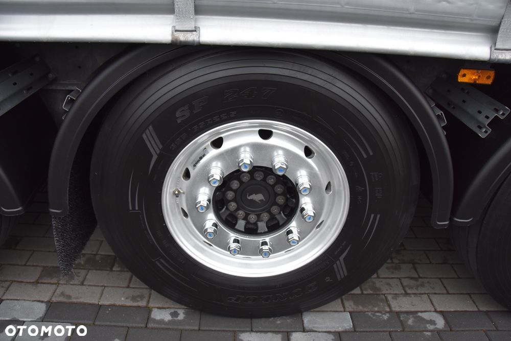 Schmitz Cargobull FIRANKA / STANDARD / COILMULDA / ALU-FELGI / DACH PODNOSZONY 21/22r REJ. / PLANDEKA WZMACNIANA OE SCHMITZ / OŚ PODNOSZONA  !!! JAK NOWA !!! - 12