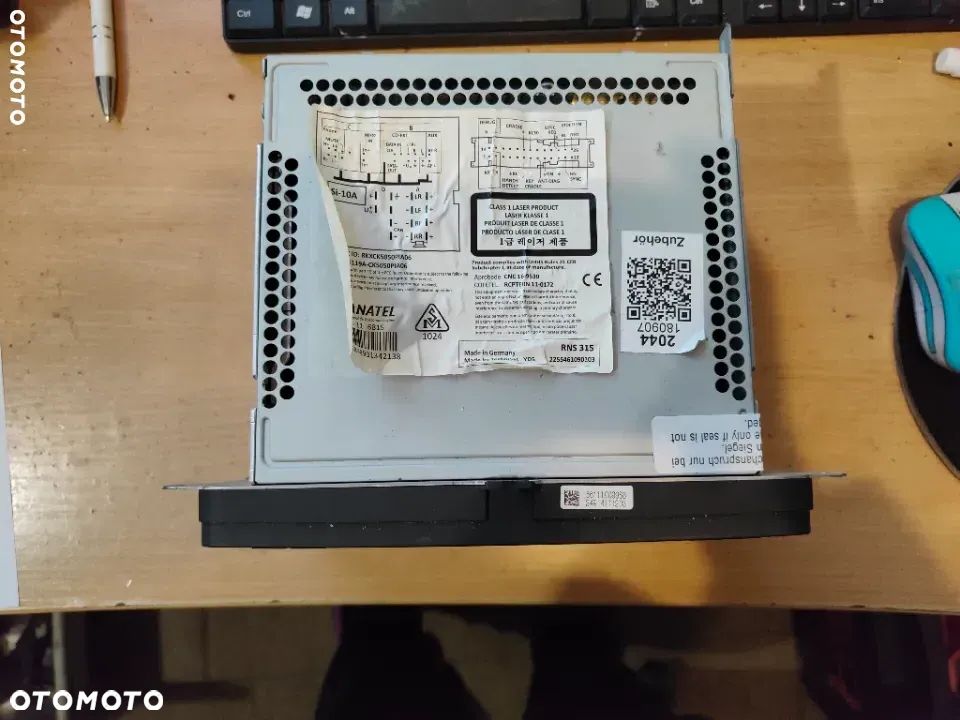 Radio fabryczne Volkswagen Golf VI 3C8035279A - 2