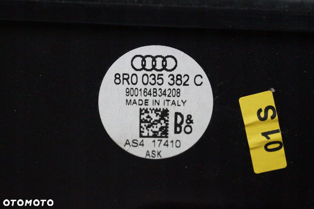 audi q5 8r głośnik bagażnika bang subwoofer 8r0035382c - 2