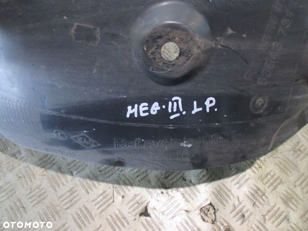 NADKOLE LEWE PRZÓD PRZEDNIE RENAULT MEGANE III 638437310R - 3