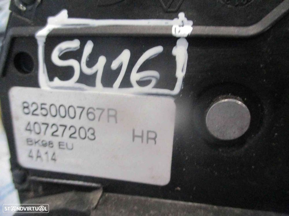 Fecho 825000767R RENAULT CLIO 4 SW 2014 1.5DCI 90CV 5P CINZA TD 4 PINOS - 5