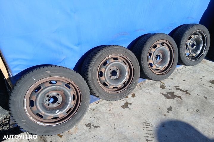Jante tabla cu anvelope 16 - set 185/60 R15 ET27 185/60 R15 ET27 Citr - 3
