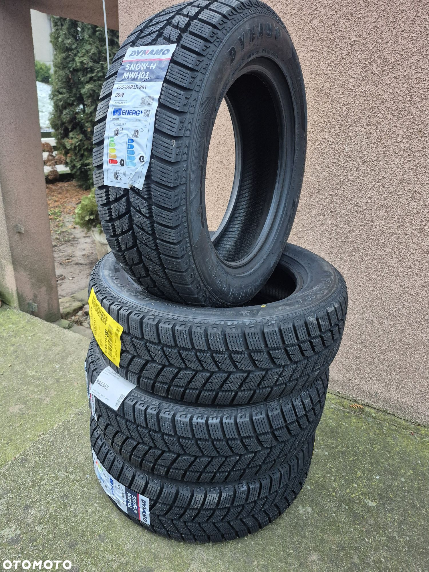 4 nowe opony zimowe 195/60/15 r15 2024r dynamo - 3