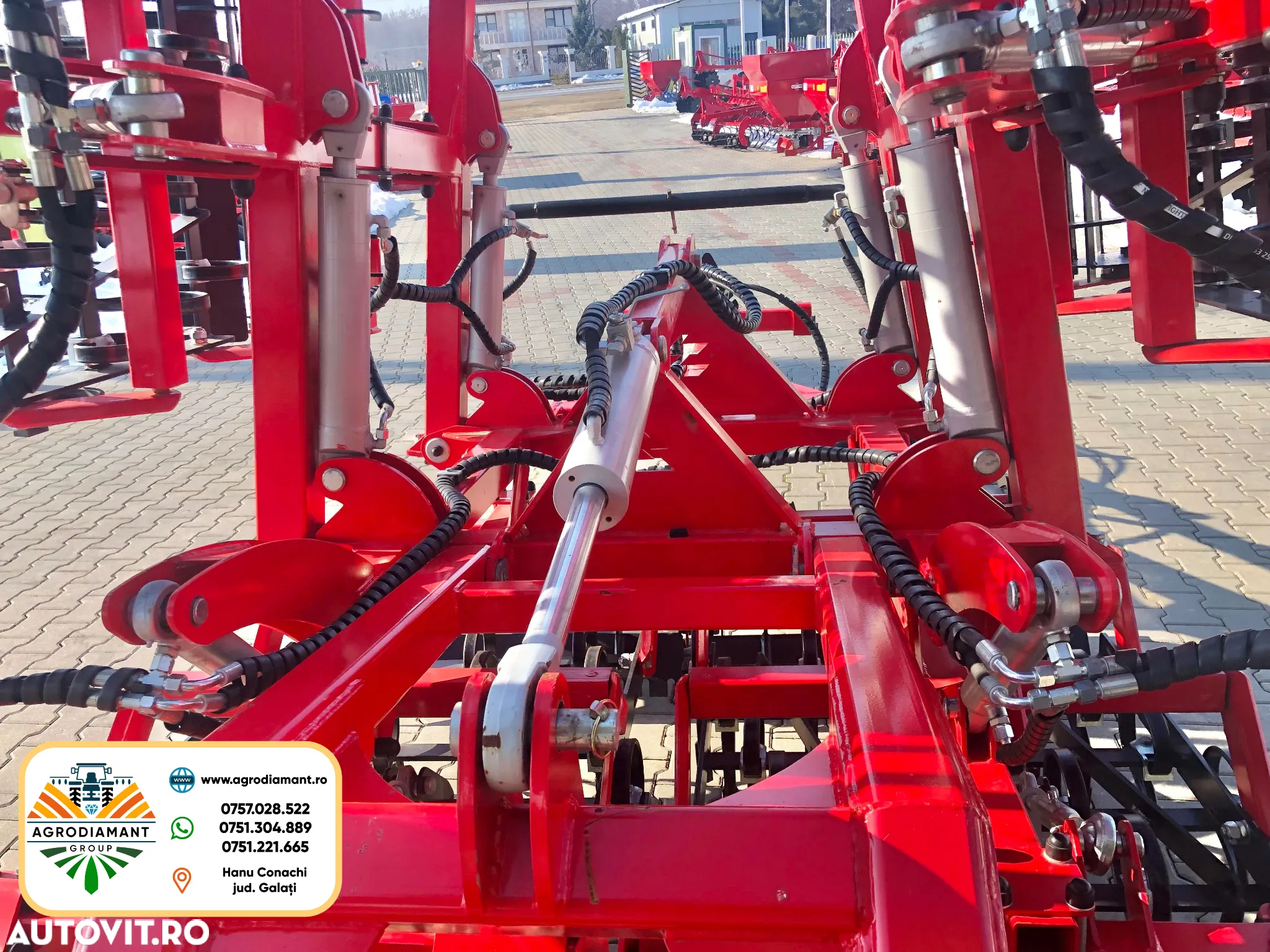 Awemak cultivator tractat full hidraulic 6.0m - 11
