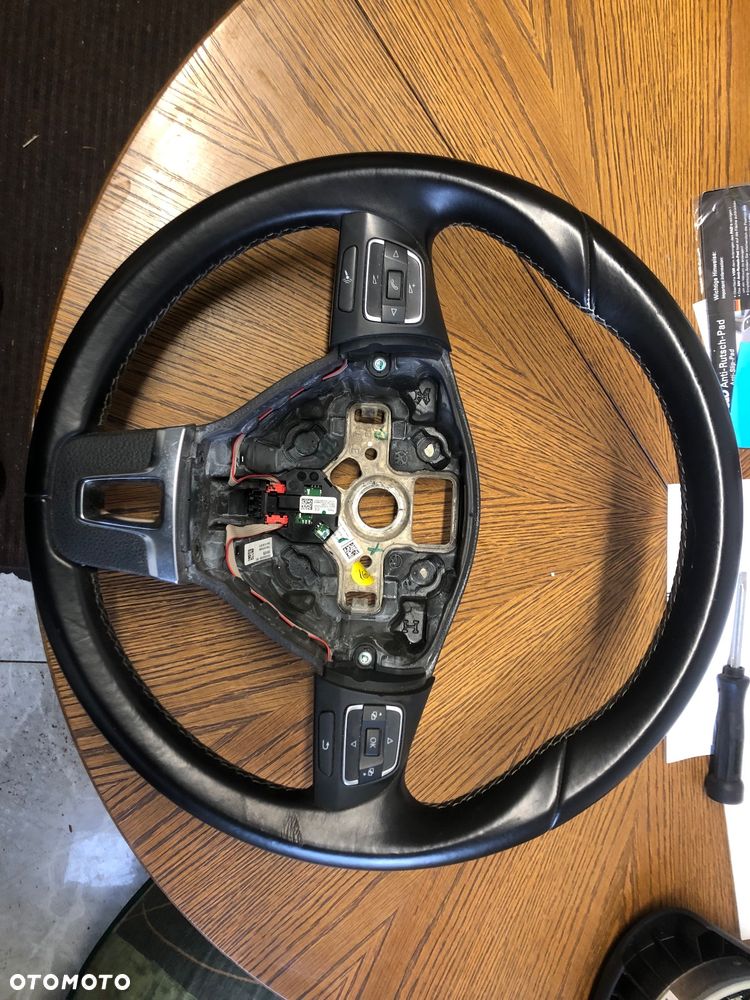 Kierownica multifunkcja skóra z poduszką VW TOURAN TIGUAN 1T0419091AC 1T0880201AA - 2