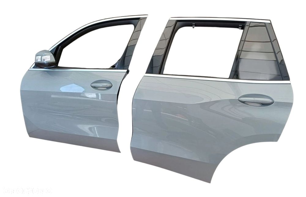 BMW X5 LIFT G05 DRZWI LEWE KOMPLET C4P Brooklyn Grau Metallic - 5