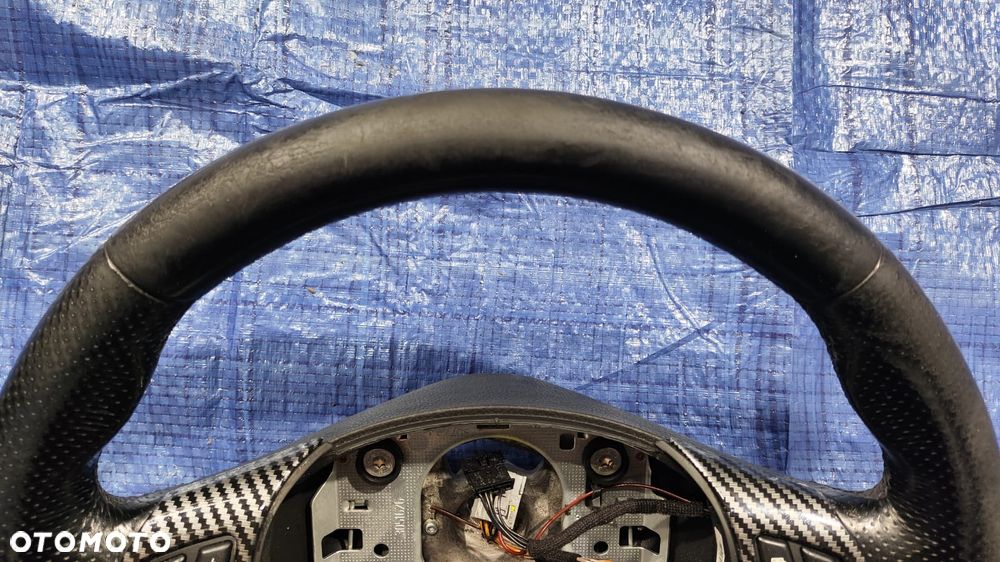 KIEROWNICA MULTIFUNKCYJNA M-PAKIET UCHWYT RĄCZKA DŹWIGNI RĘCZNEGO ZESTAW KOMPLET BMW E90 E91 E92 E93 E81 E82 E87 - 7