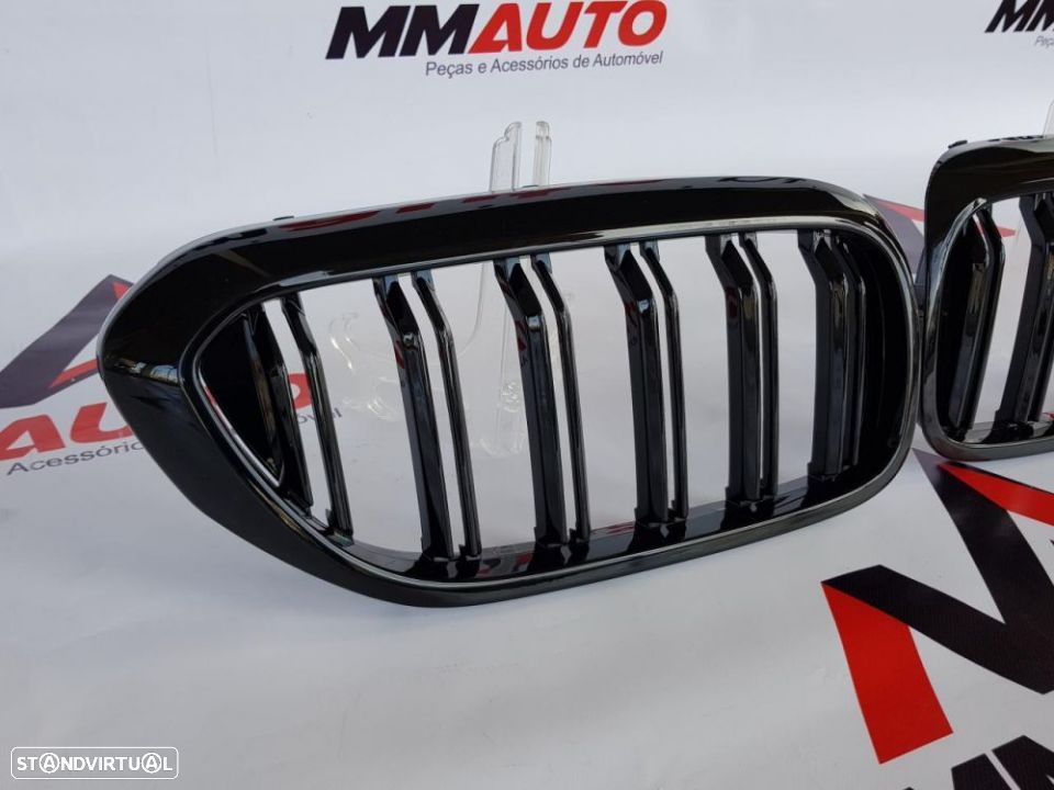 Grelhas BMW Série 5 G30 G31 M5 Preto Brilho - 3