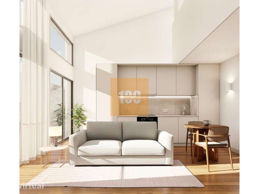 T1 duplex novo junto à praia em Matosinhos - Grande imagem: 3/24