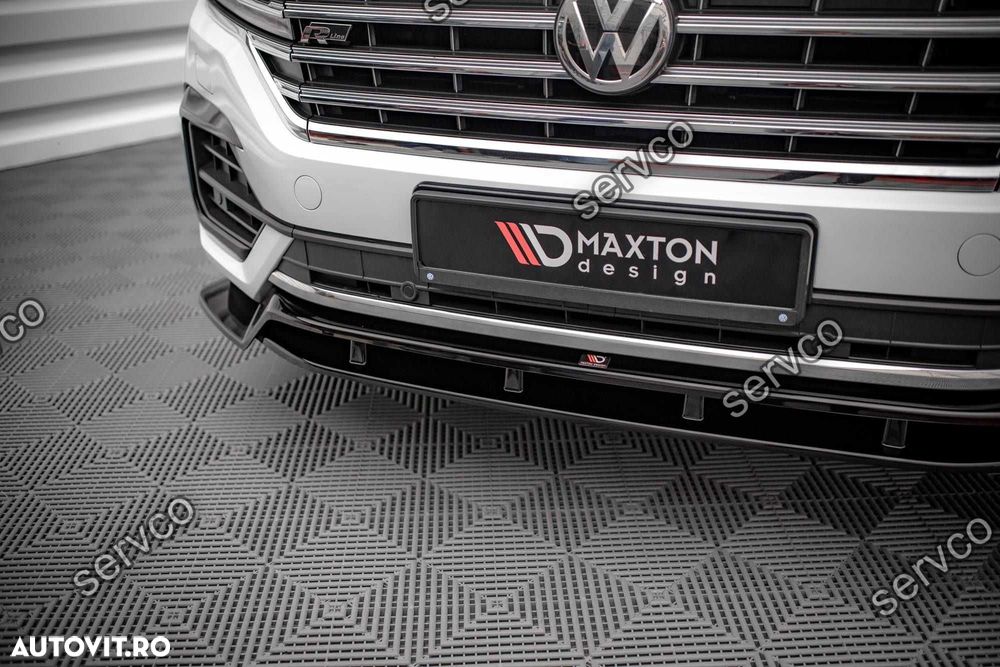 Prelungire bara fata VW Touareg R-Line Mk3 2018- v1 - Maxton Design - 4
