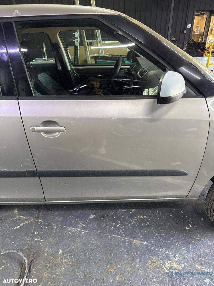 Usa portiera fata dreapta SKODA FABIA II 542 2006 - 2014 , gri LF8H - 1