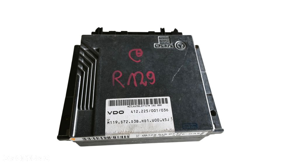 MERCEDES SL R129 94r MODUŁ STEROWNIK PRZEPUSTNICY 1295450732 - 1