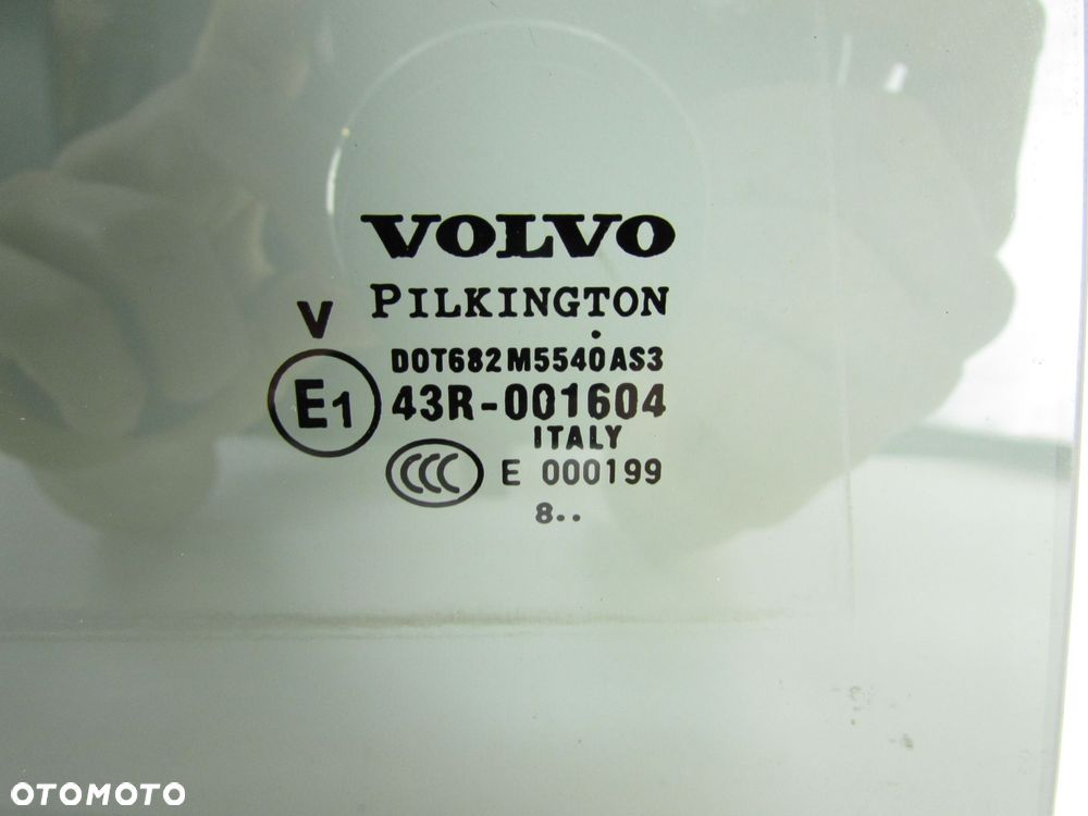 VOLVO XC90 I 02-14 SZYBA BOCZNA DRZWI TYLNYCH PRAWYCH CIEMNA 08R - 7