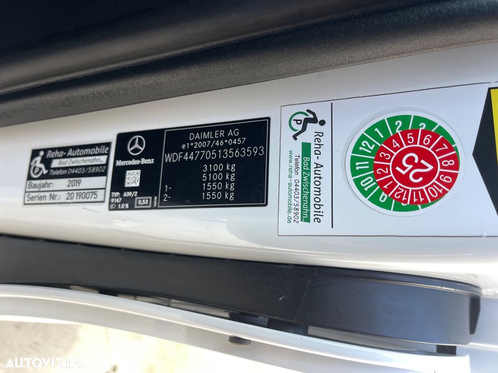Mercedes-Benz Vito 114 CDI (BlueTEC) Tourer Lang Aut. PRO - 40