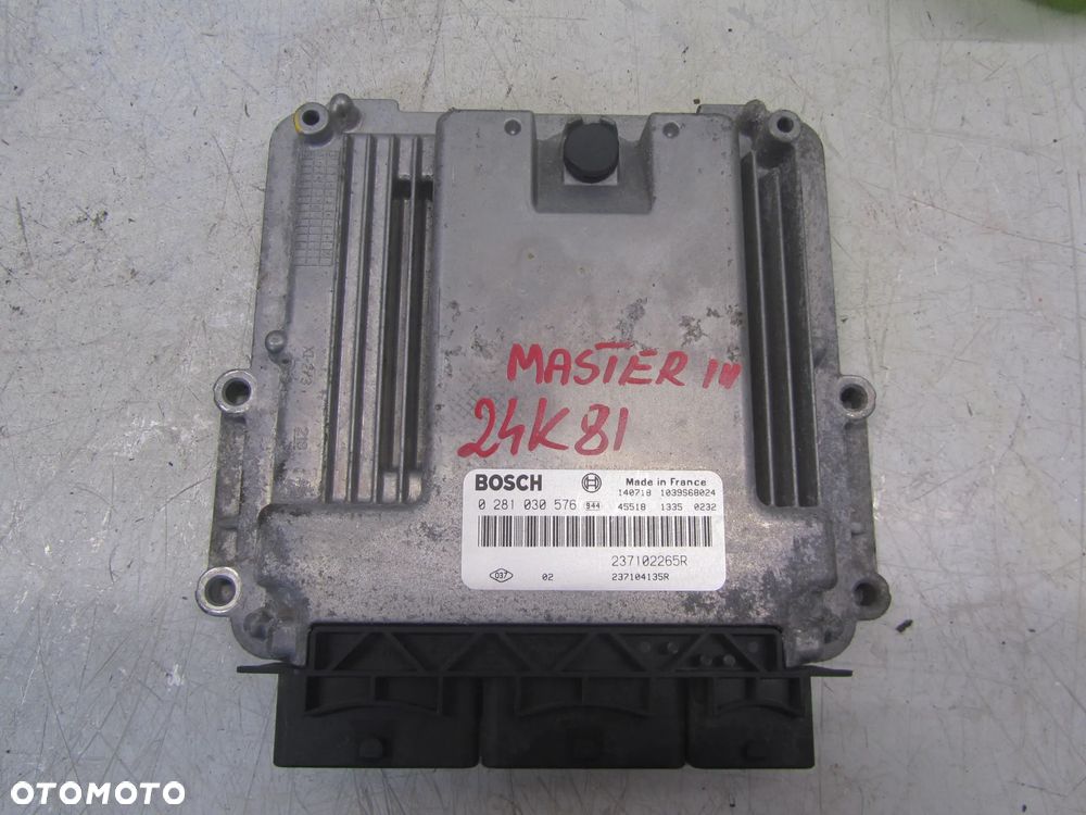 renault master III 2.3 dci komputer sterownik silnika 0281030576 - 1