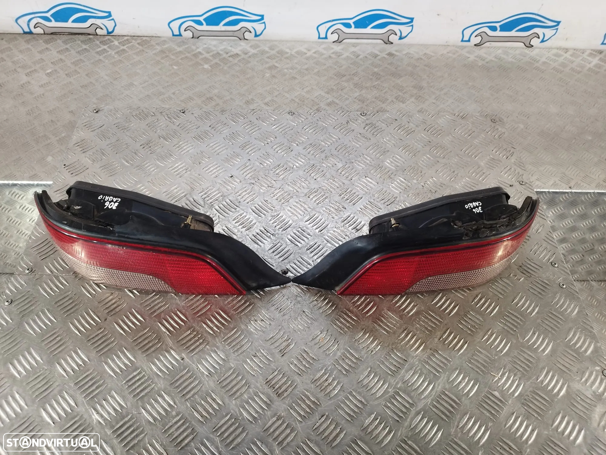 .FAROLIM FAROLINS ESQUERDO DIREITO PEUGEOT 306 CABRIO CABRIOLET 635090 635198 - 2