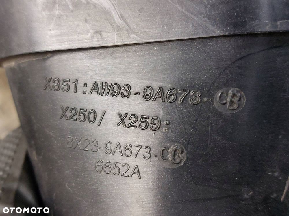 OBUDOWA FILTRA POWIETRZA JAGUAR XF X250 5.0 8X23-9600-AB 7G9N-12B579-AB - 7