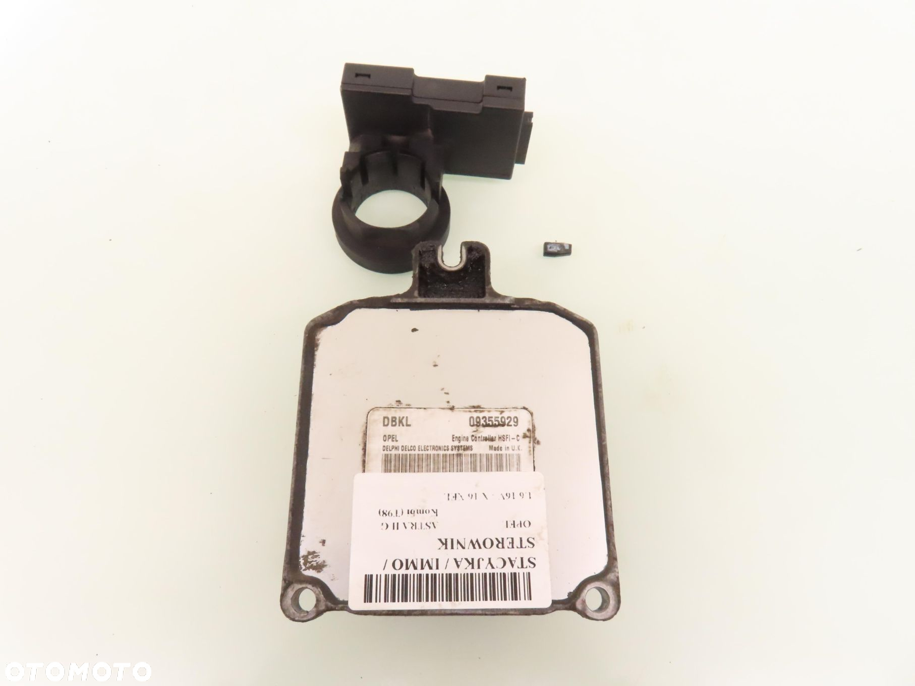STACYJKA STEROWNIK OPEL ASTRA II G 1.6 09355929 - 2