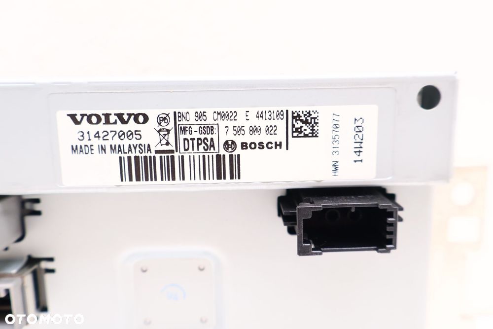 VOLVO XC60 I LIFT EKRAN WYŚWIETLACZ 31427005, 31357077 - 8