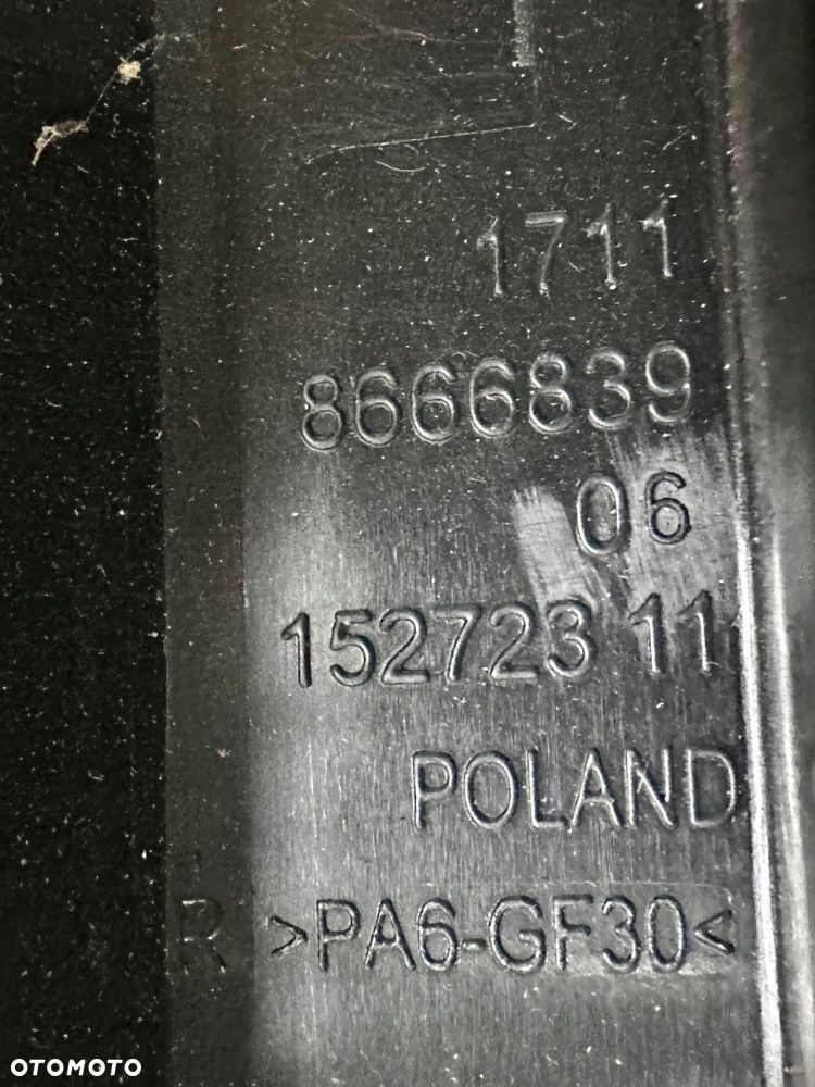 toyota supra mk5 osłona mocowanie chłodnicy 8666839 - 6