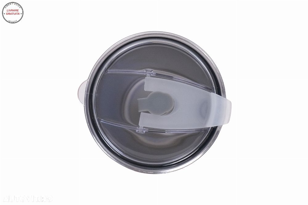 Cana Termoizolanta Otel Inoxidabil SS304 cu Capac Perete Dublu 590ml Roz- livrare gratuita - 3