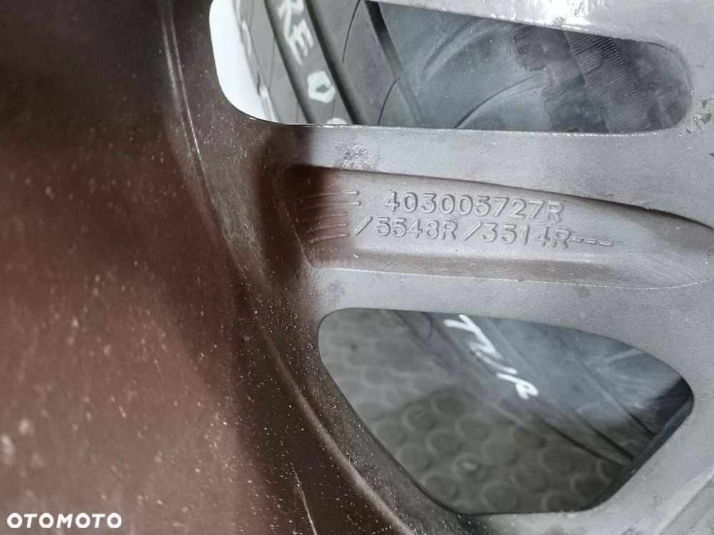 FELGI ALUMINIOWE KOMPLET 17 Z OPONAMI RENAULT CAPTUR 403005727R - 6