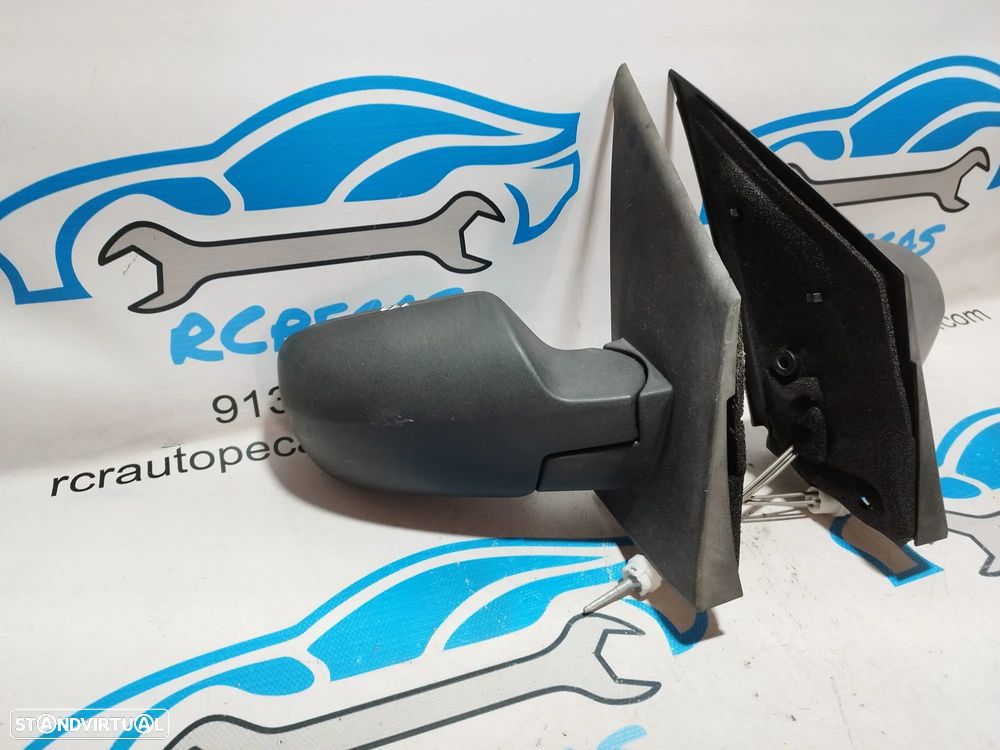 ESPELHO RETROVISOR ESQUERDO DIREITO FORD FIESTA V 5 MK5 2N1117682AN 2S6117683AM MANUAL ESPELHOS RETROVISORES - 6