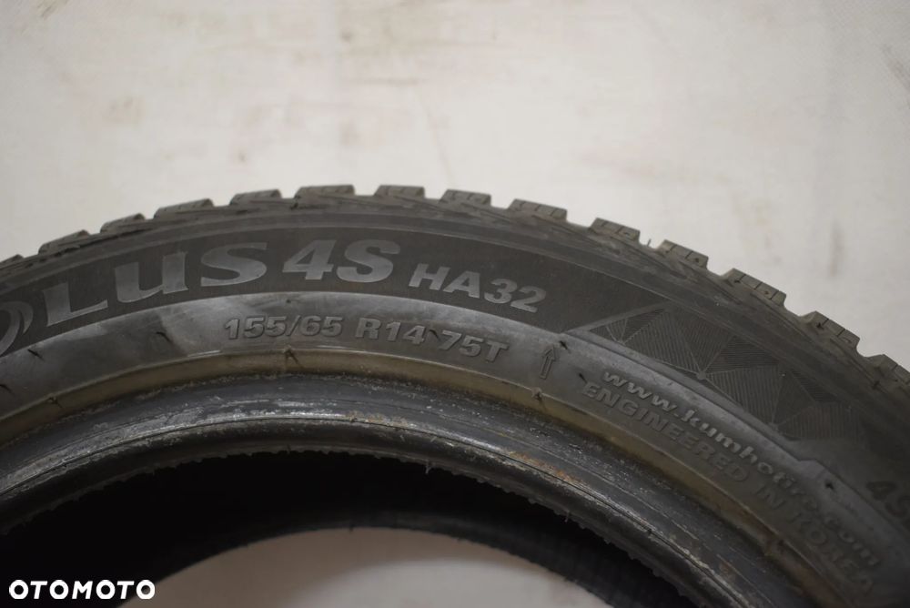 R14 155/65 Kumho Solus 4S HA32 Cena za komplet - 7