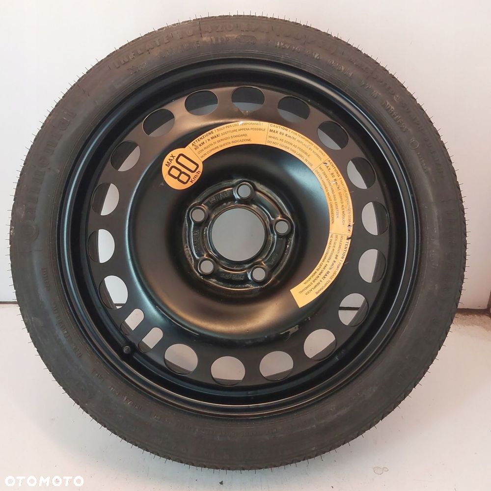 Koło dojazdowe Dojazdówka 16 5x110 Opel Vectra C, Astra H 115/70R16 B1204 - 1