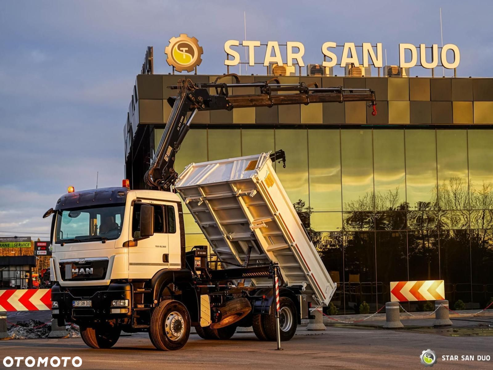 MAN TGS 18.360 4x4 HIAB 144 E-4 HDS Żuraw Wywrotka - 5
