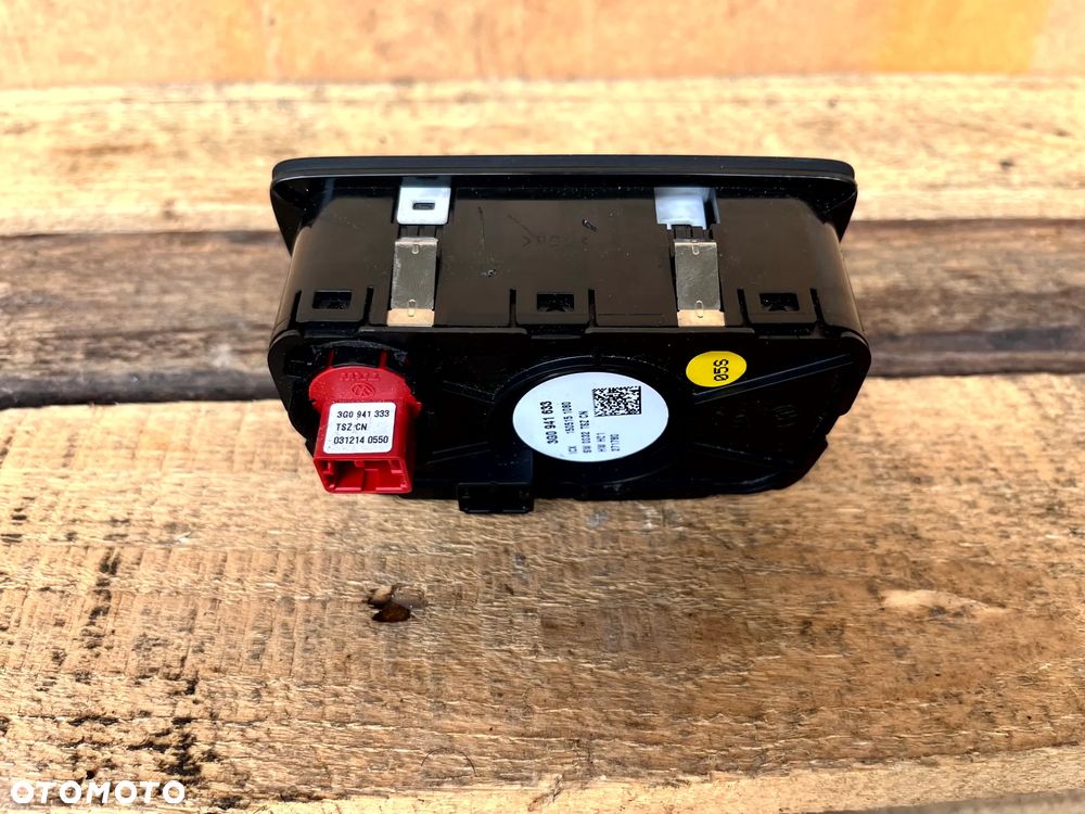 VW VOLKSWAGEN PASSAT B8 PRZEŁĄCZNIK WŁĄCZNIK ŚWIATEŁ 3G0941633 - 3