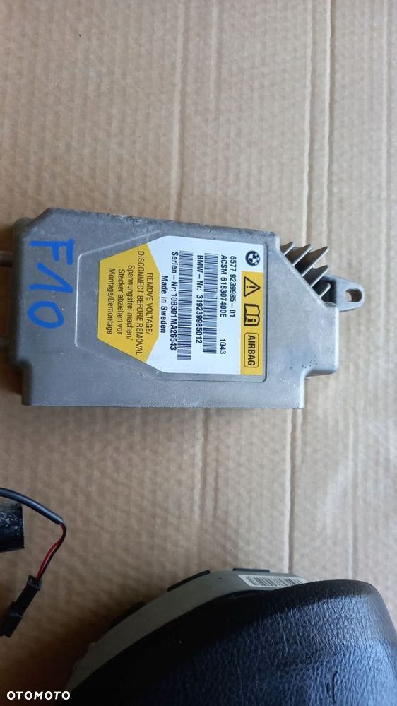 BMW F10 535 KONSOLA AIGBAG 4XPAS - 10
