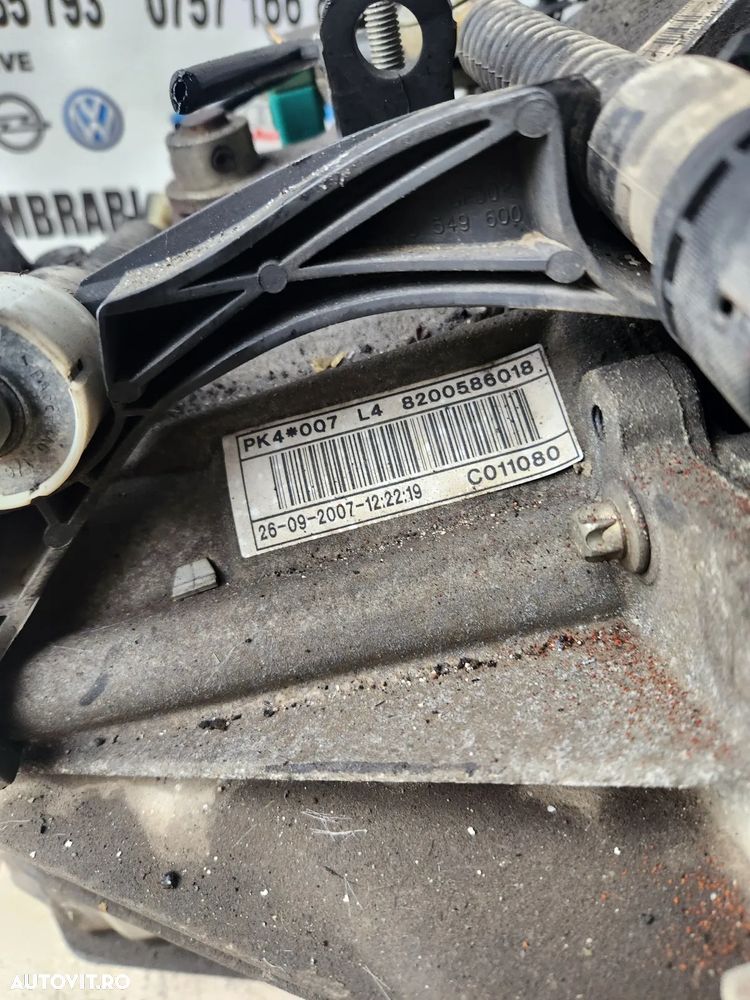Cutie Viteze Manuala Renault Laguna 3 2.0 Dci Motor M9R 6+1 Trepte Cod Cutie PK4007 - Dezmembrari A - 7