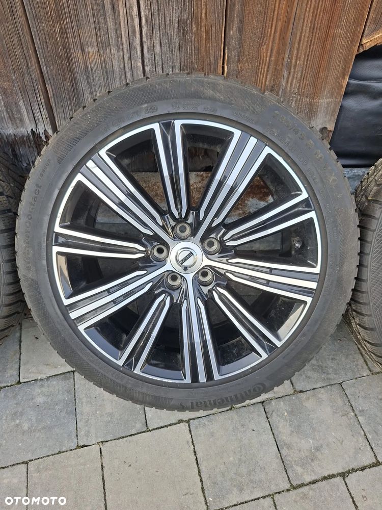FELGI KOŁA VOLVO V60 S60 V90 S90 18 CALI 8J ET42 OPONY CONTINETAL ŁADNE - 17