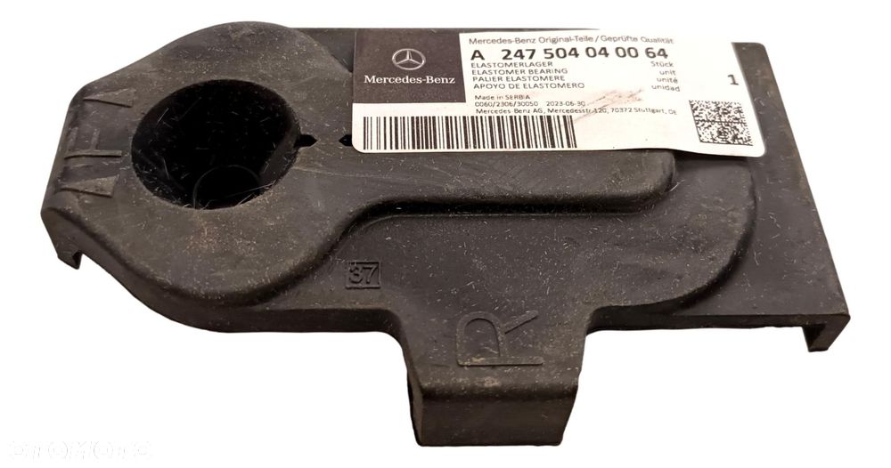 MERCEDES CLA W177 GLA GLB EQA EQB EQE EQS Poduszka guma chlodnicy prawa - 1