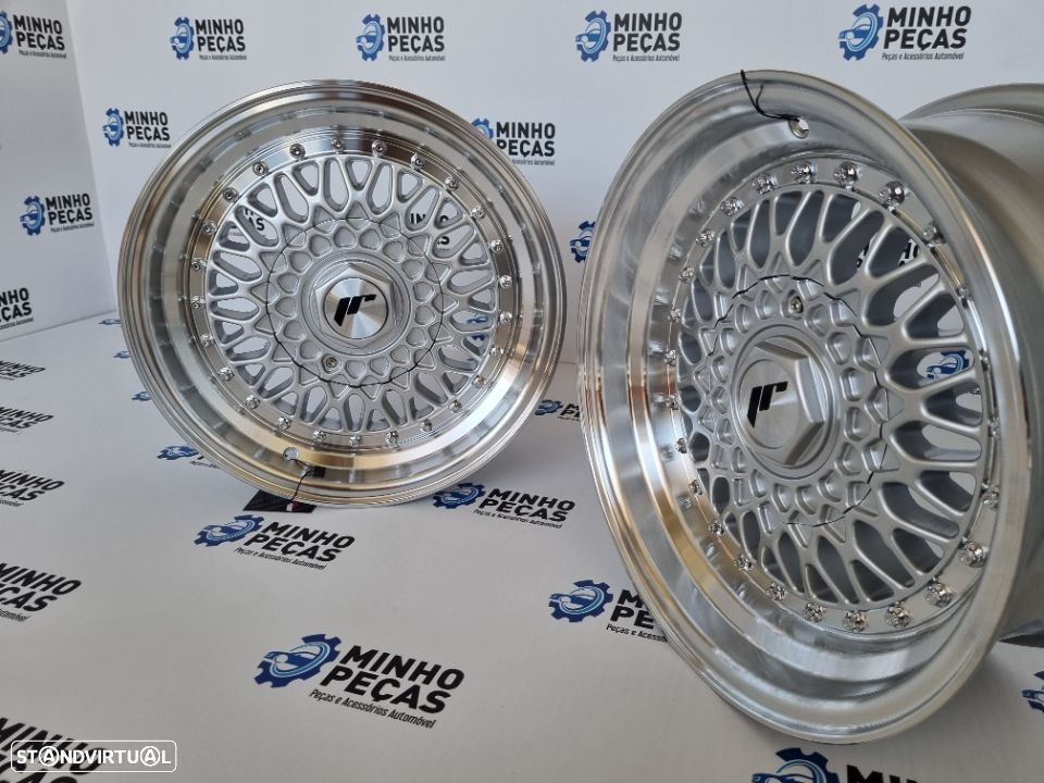 Jantes Japan Racing (JR9) em 15 Silver - 8