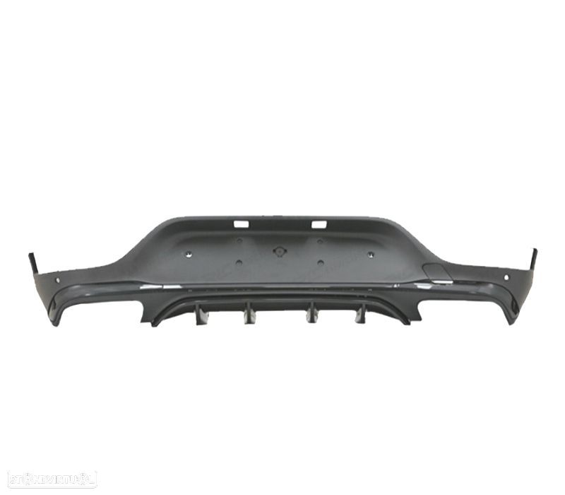 DIFUSOR MERCEDES GLC C253 COUPE AMG 15-18 LOOK GLC43 PRETO - 4
