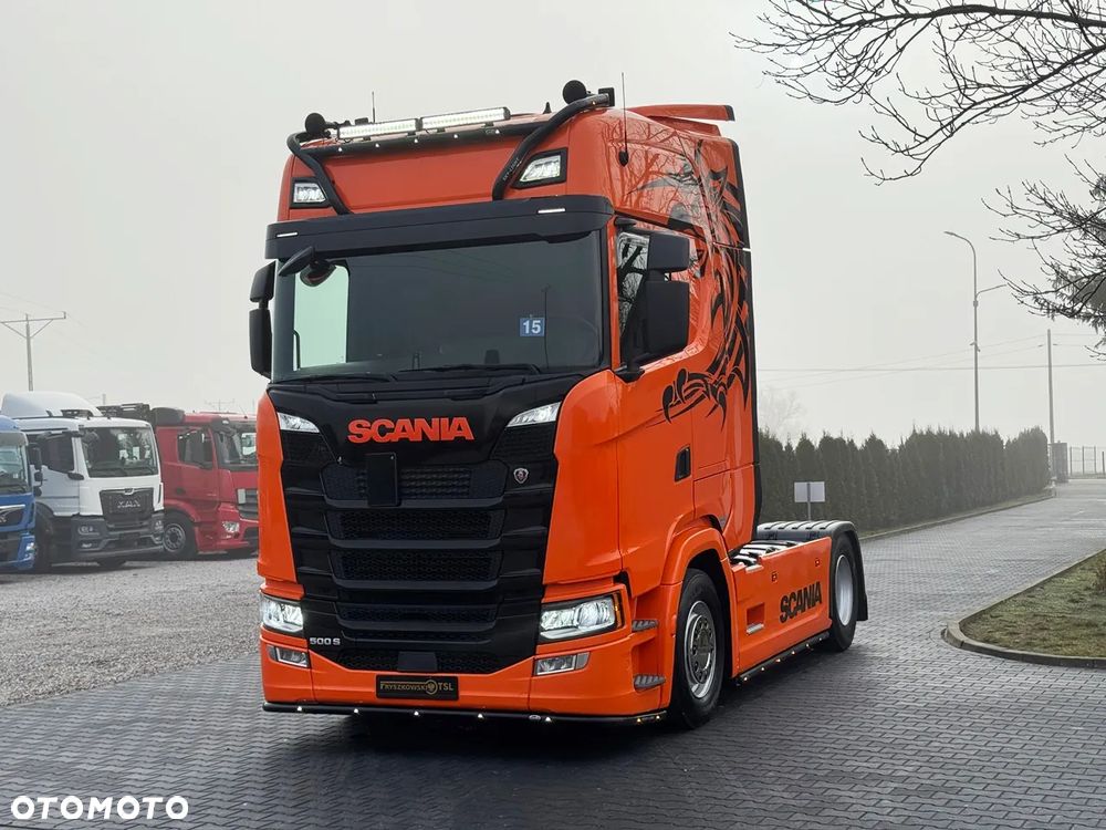 Scania 500 S / ACC / CAŁA NA PODUCHACH / OBRACANY FOTEL / RETARDER/ DUŻA NAVI / VIRTUAL KOKPIT / Z NIEMIEC - 15