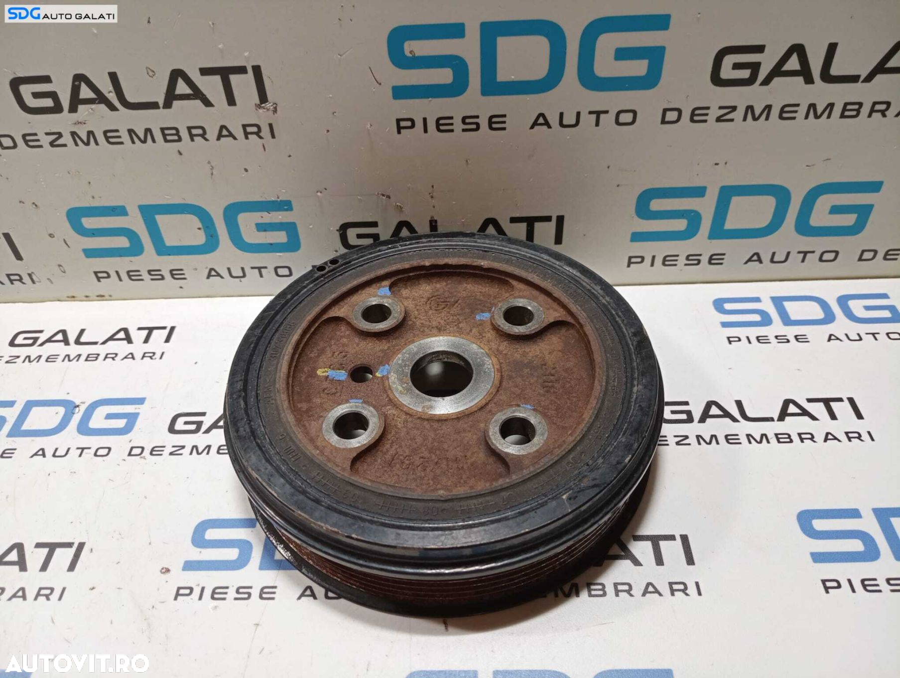 Fulie Curea Vibrochen Arbore Cotit Volvo V70 2.4 D 2001 - 2008 Cod 30731865 [M5193] - 4