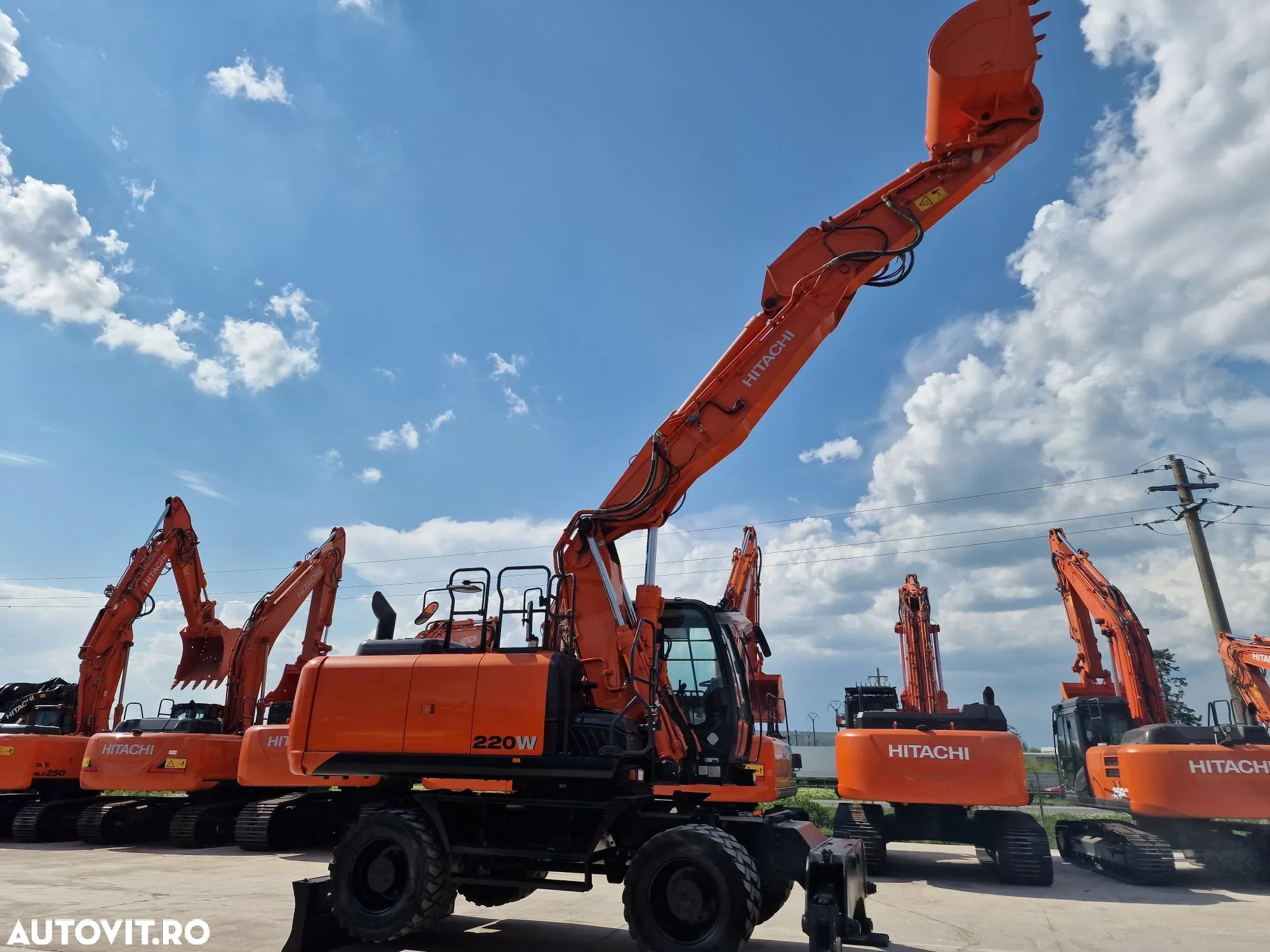Hitachi ZX220W-6, 22tone, 2019, 4.844h, Cupa NOUA 1,3mc, LAMA si CALE, 3 BRATE excavare, Inst picon, a doua inst hidr, Gresare automata, posibilitate leassing 4 ani, CA NOU, PROMOTIE 109.900 EUR+Tva - 27