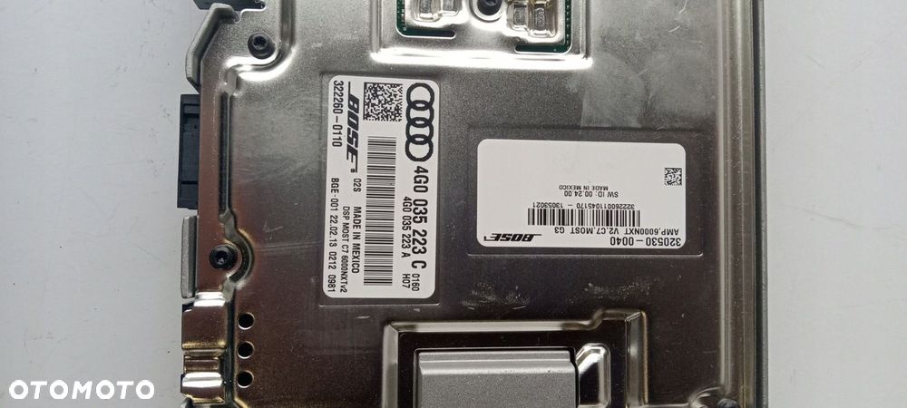 Wzmacniacz BOSE 4G0035223C AUDI A7 10- - 1