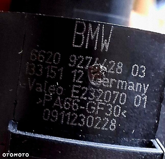 BMW F15 F85 F25 F26 F48 G01 CZUJNIK PARKOWANIA PDC 66209274428 9274428 ORG - 5