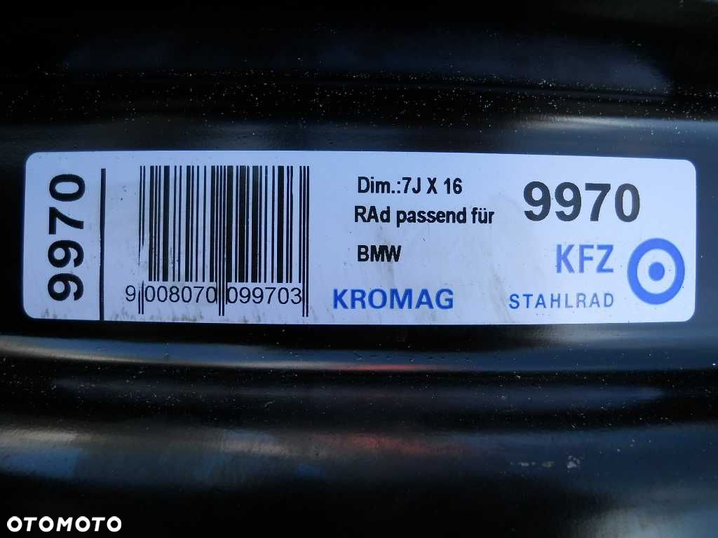 Felgi 7Jx16 5x120 ET20 BMW serii 5 E60 / E61 KFZ 9970 F.Vat + GRATIS - 3